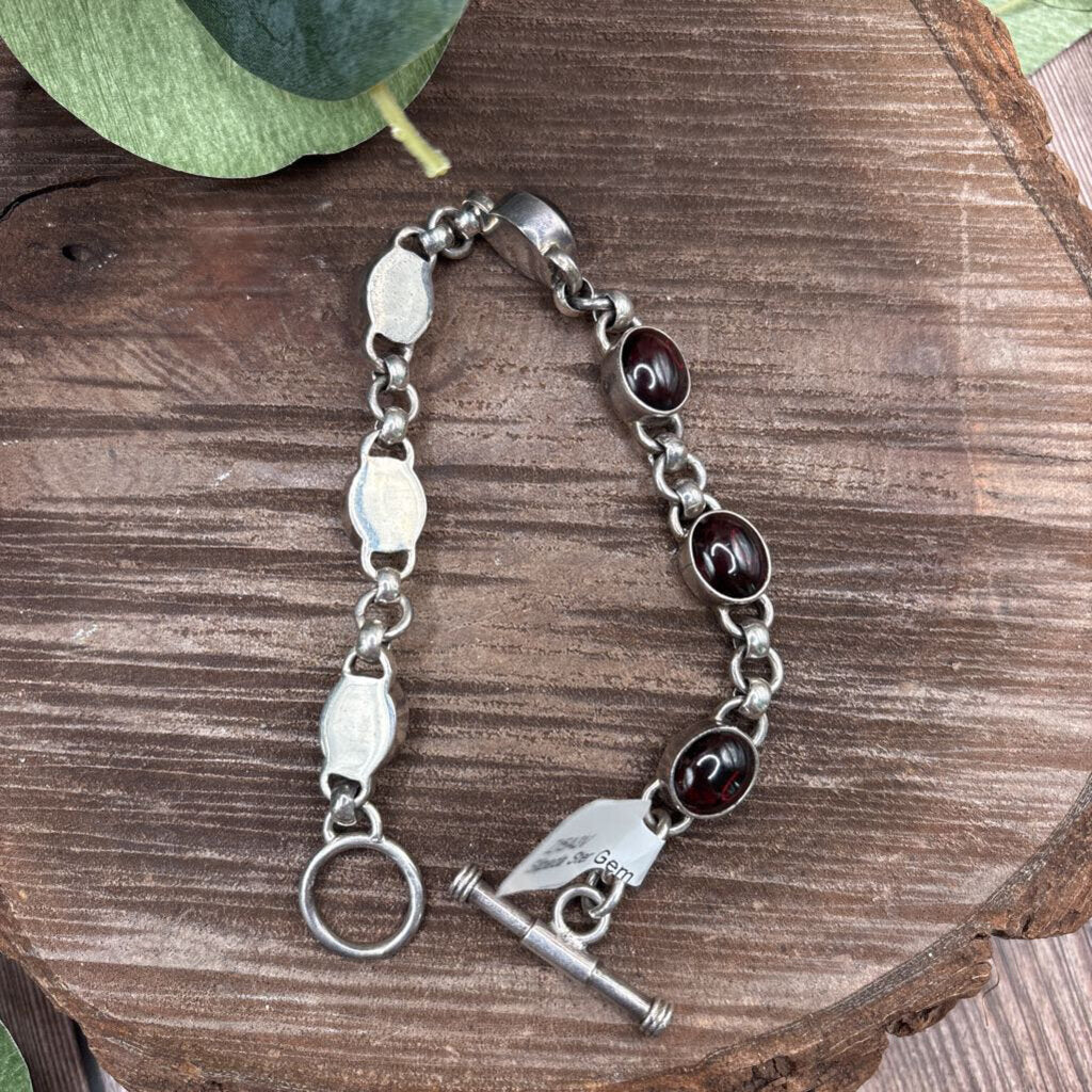 Silpada Garnet Bracelet