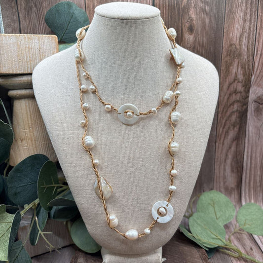 J Jill Pearl Stations Necklace