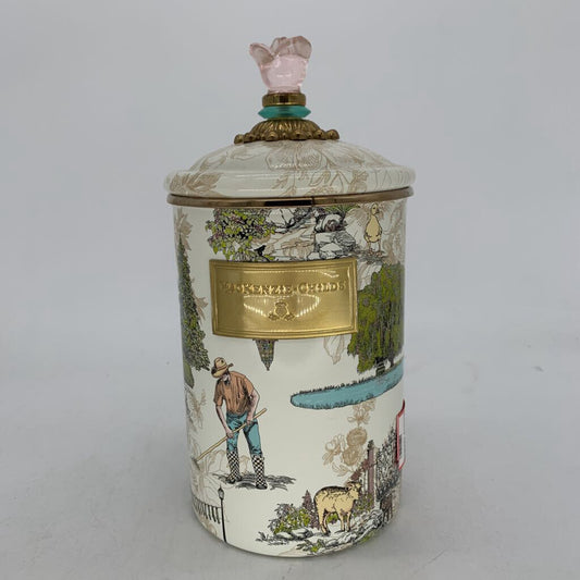 Mackenzie-Childs Cannister with Lid