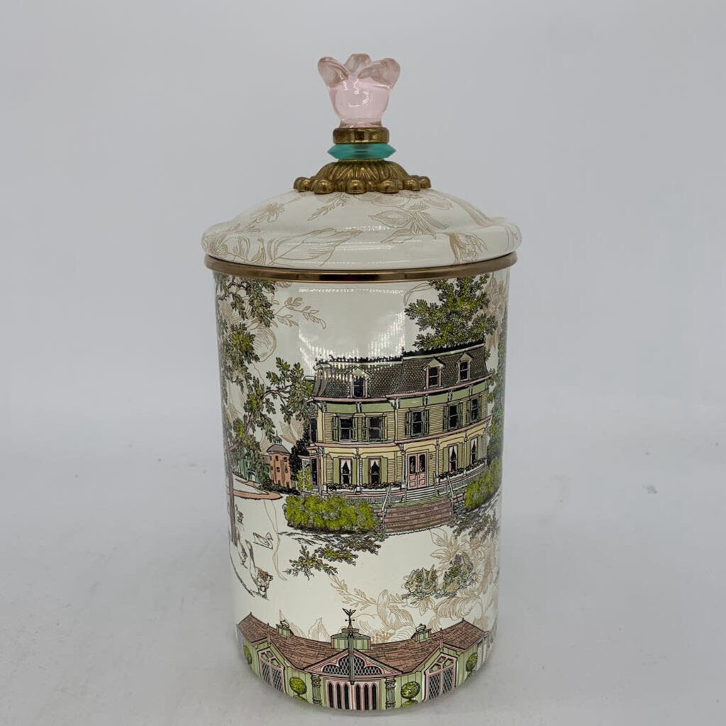 Mackenzie-Childs Cannister with Lid