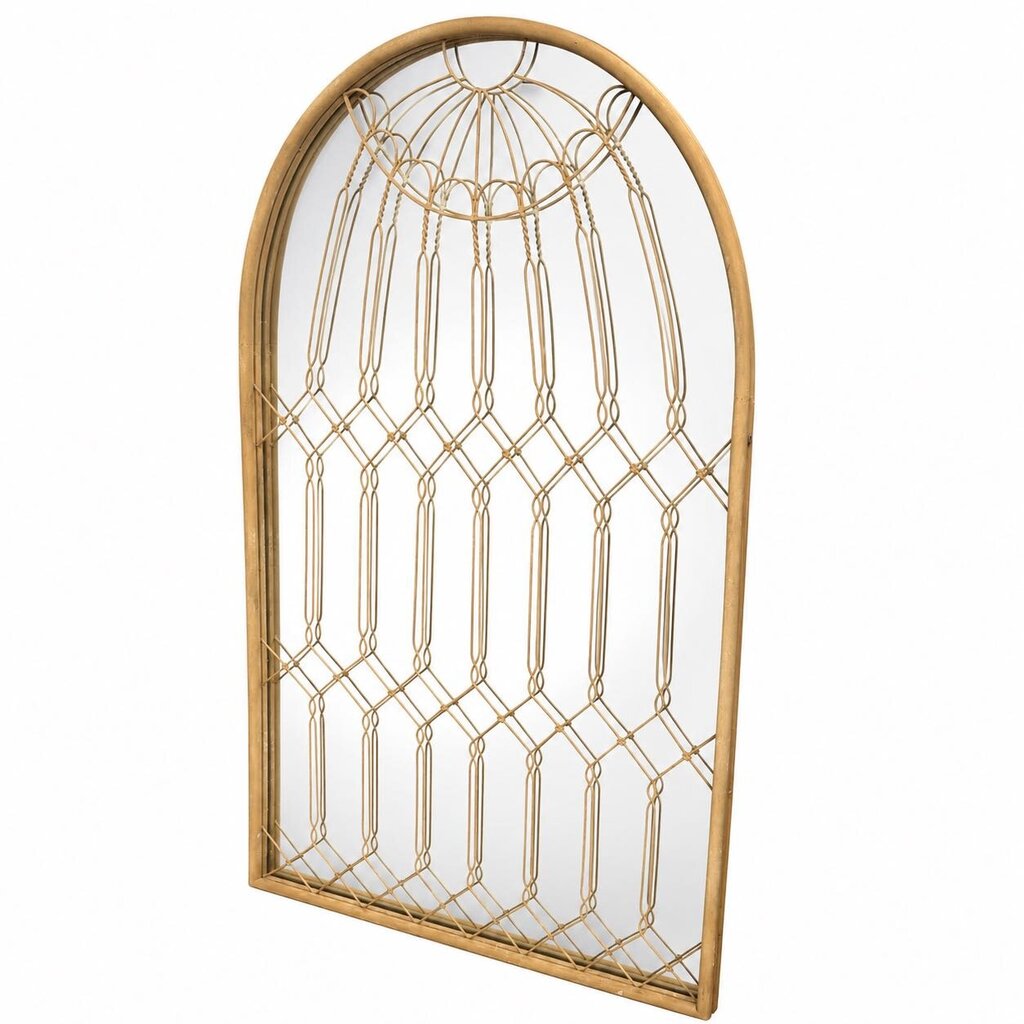 Heavy Arched Lattice Look Mirror