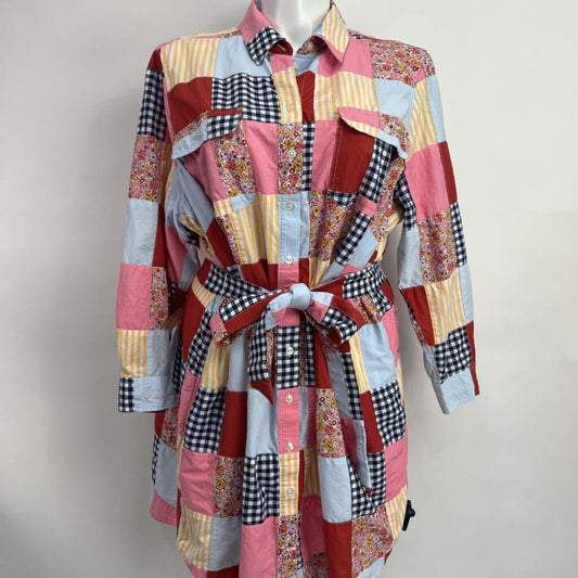Lands End l/s patch Dress