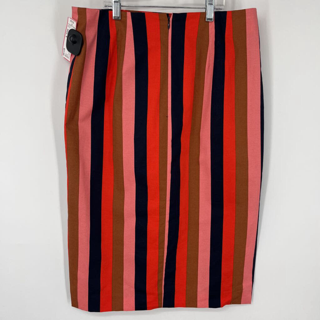 Ann Taylor Striped Pencil Skirt