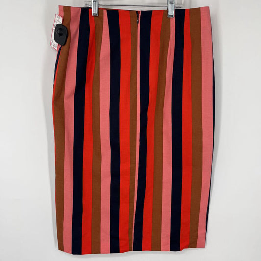 Ann Taylor Striped Pencil Skirt
