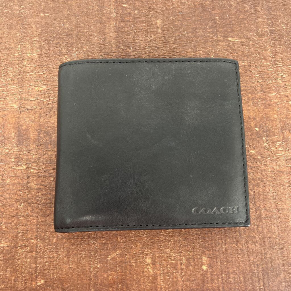 Coach MENS Leather Coin Wallet