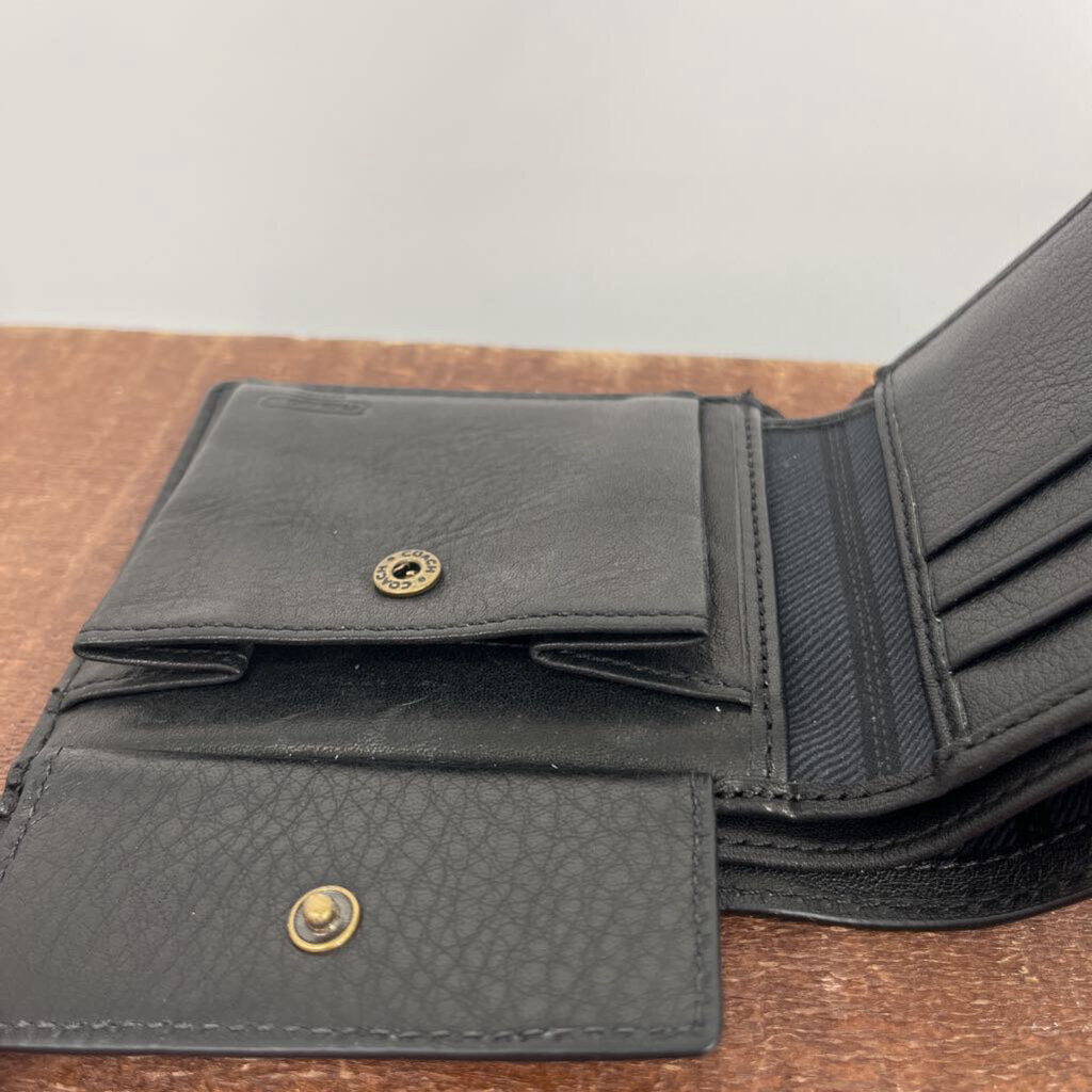Coach MENS Leather Coin Wallet