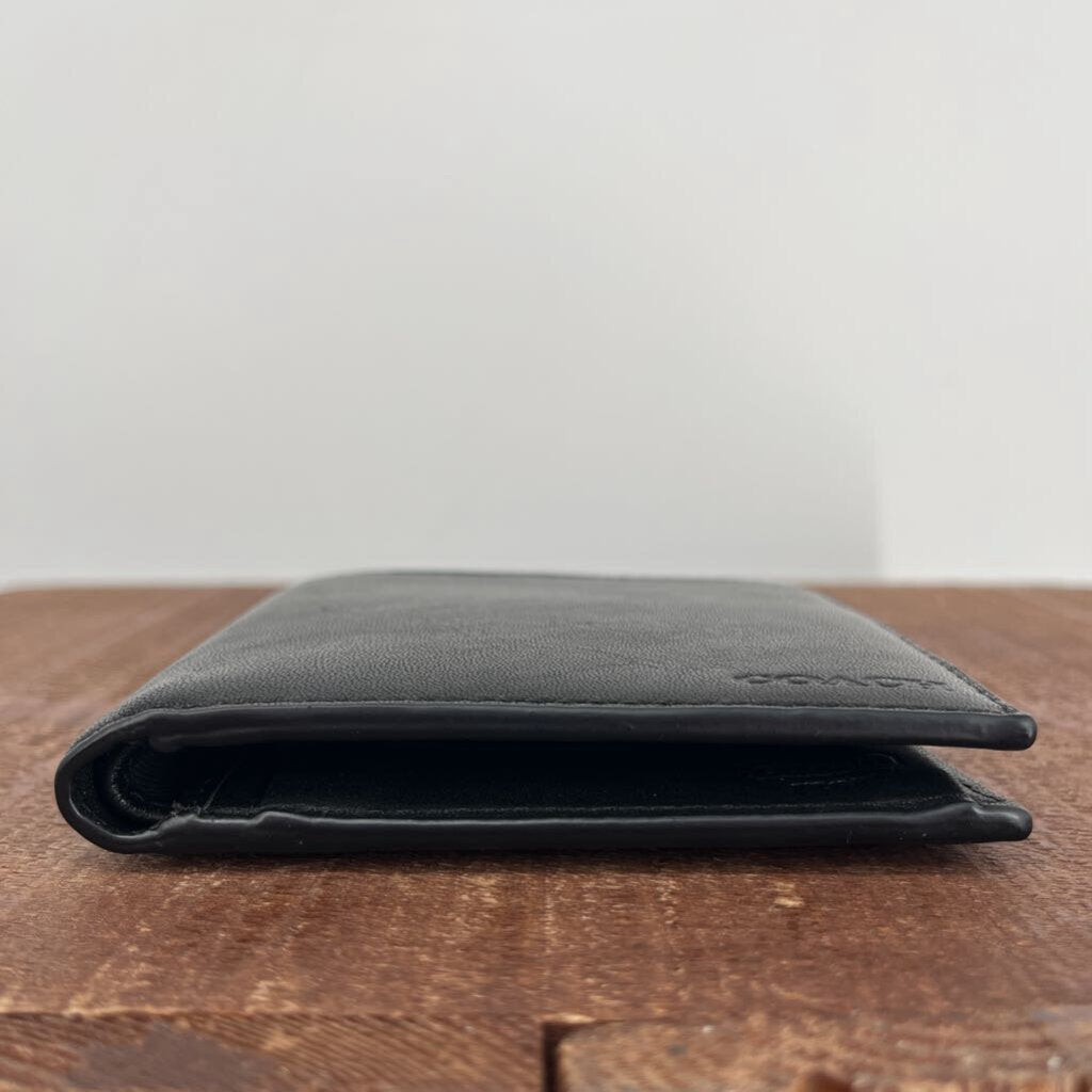 Coach MENS Leather Coin Wallet