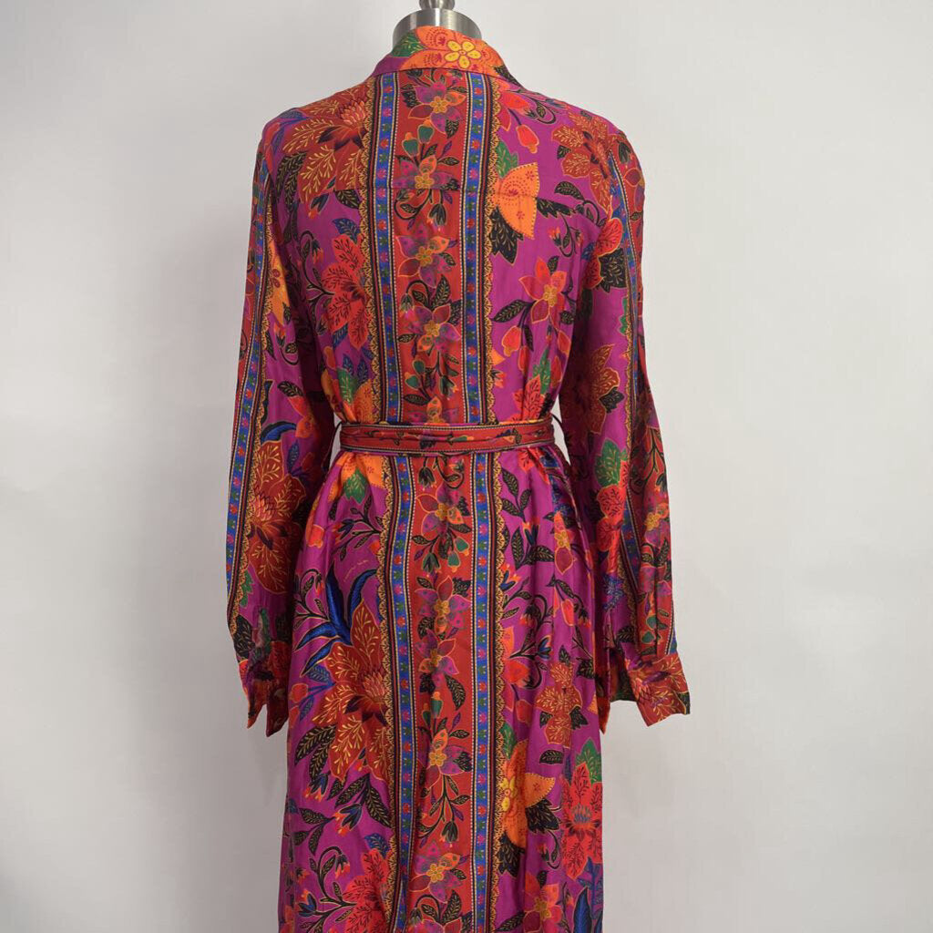 Farm Rio L/s Floral Dress