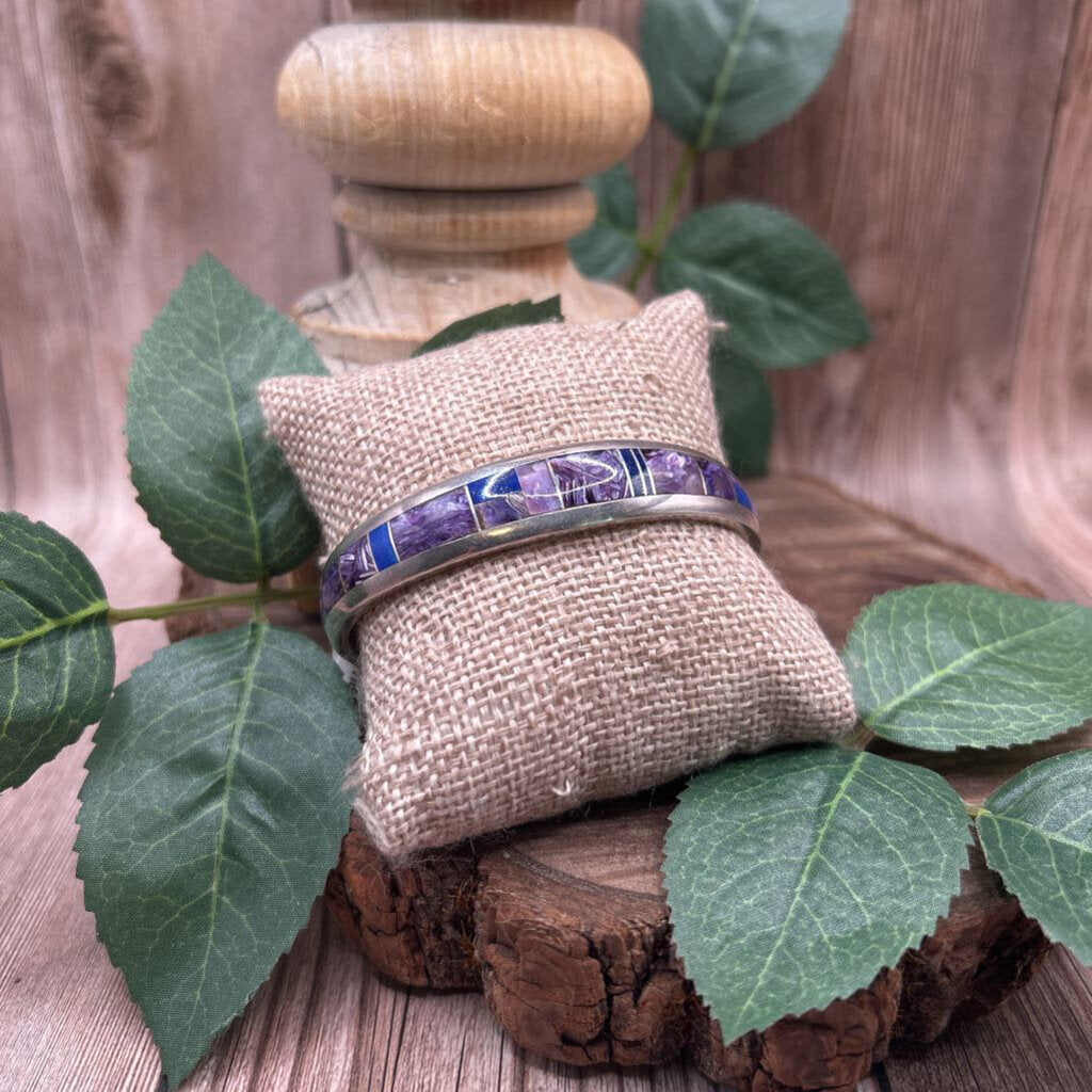 Marie Tsosie Navajo Inlay Bracelet