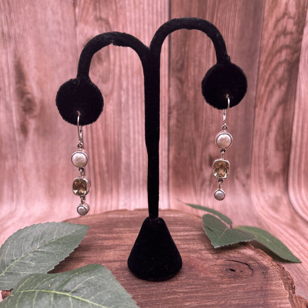Echo the Dreamer Sterling Gem Earrings