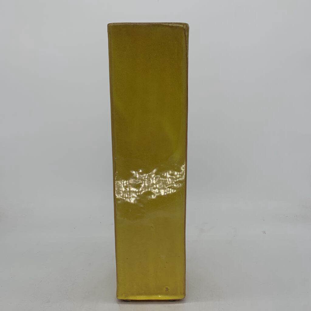 Stoneware Rectangular Vase