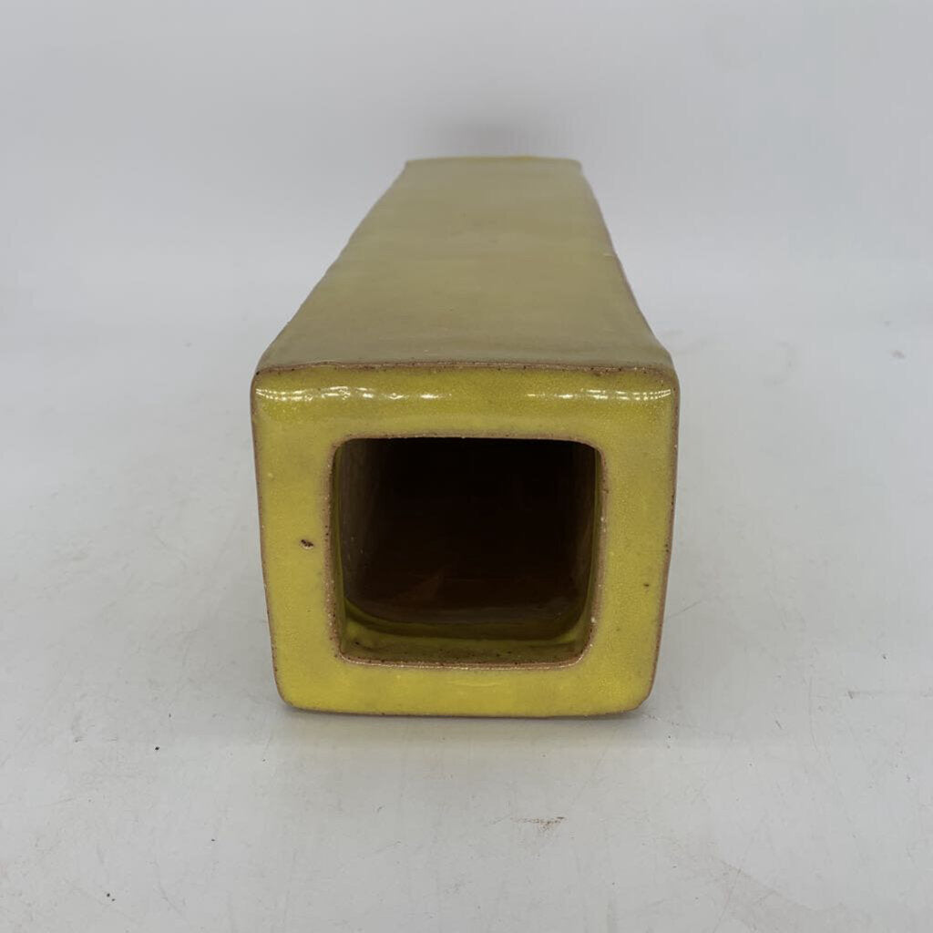 Stoneware Rectangular Vase