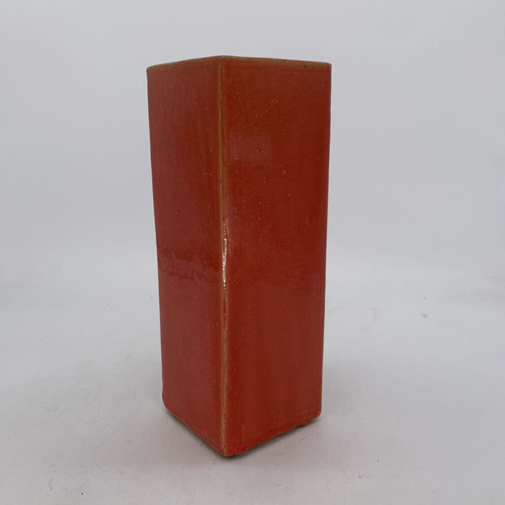 Stoneware Rectangular Vase
