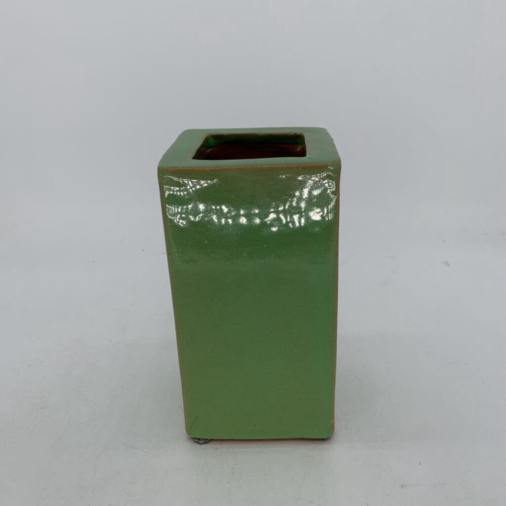 Stoneware Rectangular Vase