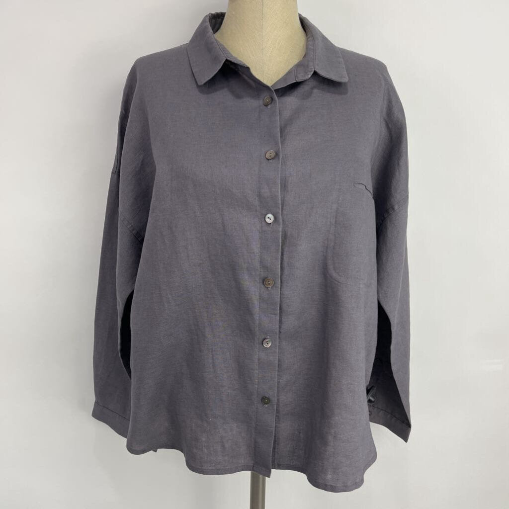 Vivid Linen L/s Shirt