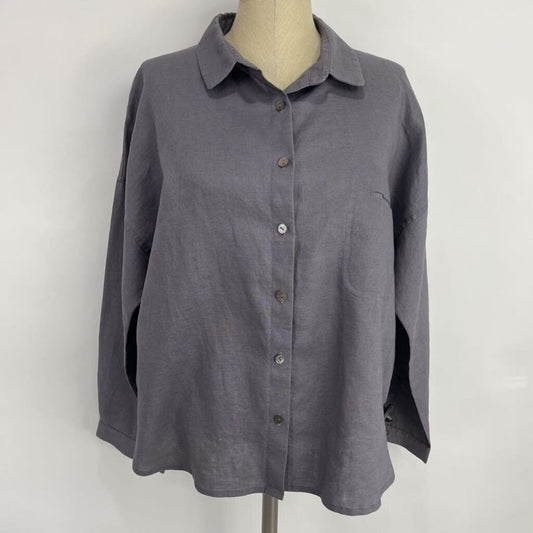 Vivid Linen L/s Shirt