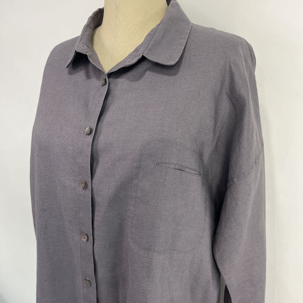 Vivid Linen L/s Shirt