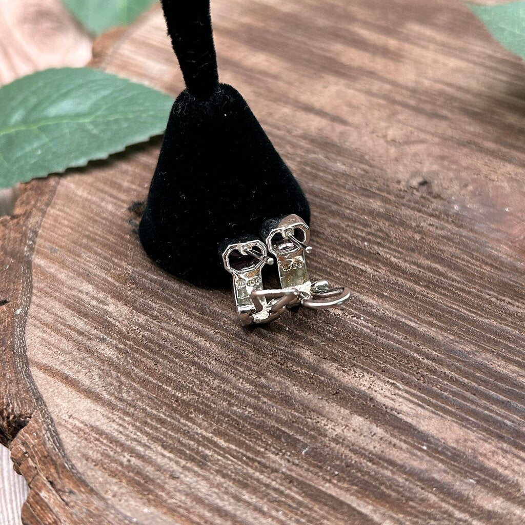 Sterling Gem Earrings