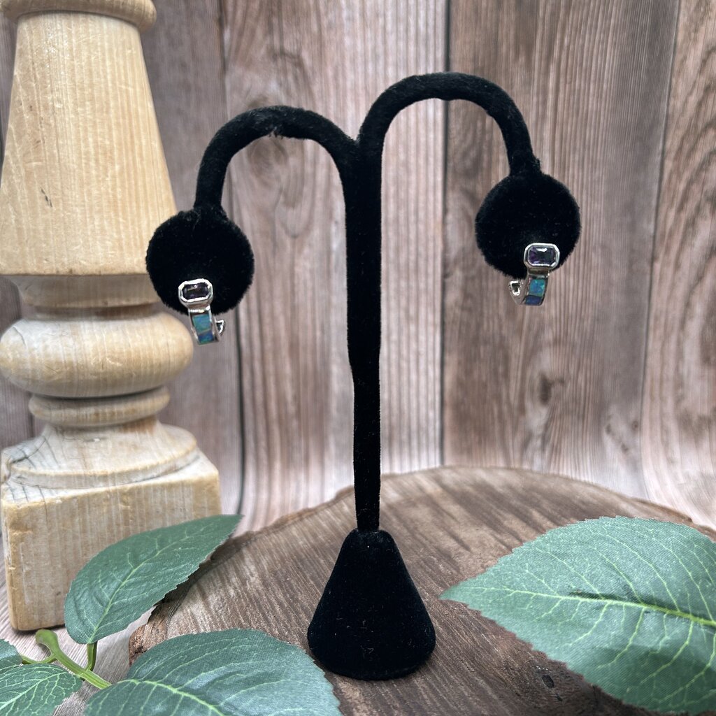 Sterling Gem Earrings