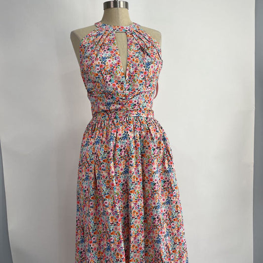 Anthropologie Floral Maxi Dress