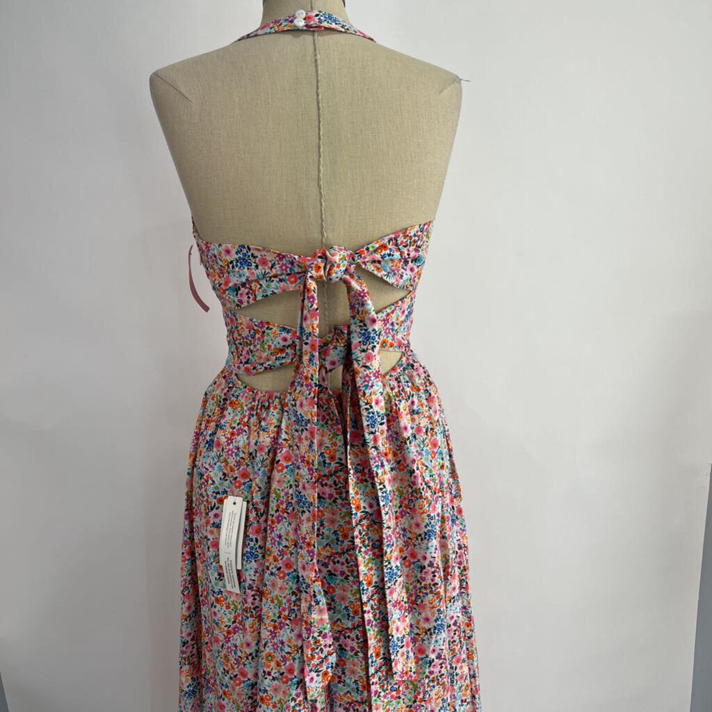 Anthropologie Floral Maxi Dress