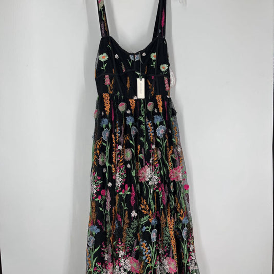 Anthropologie Floral Maxi Dress