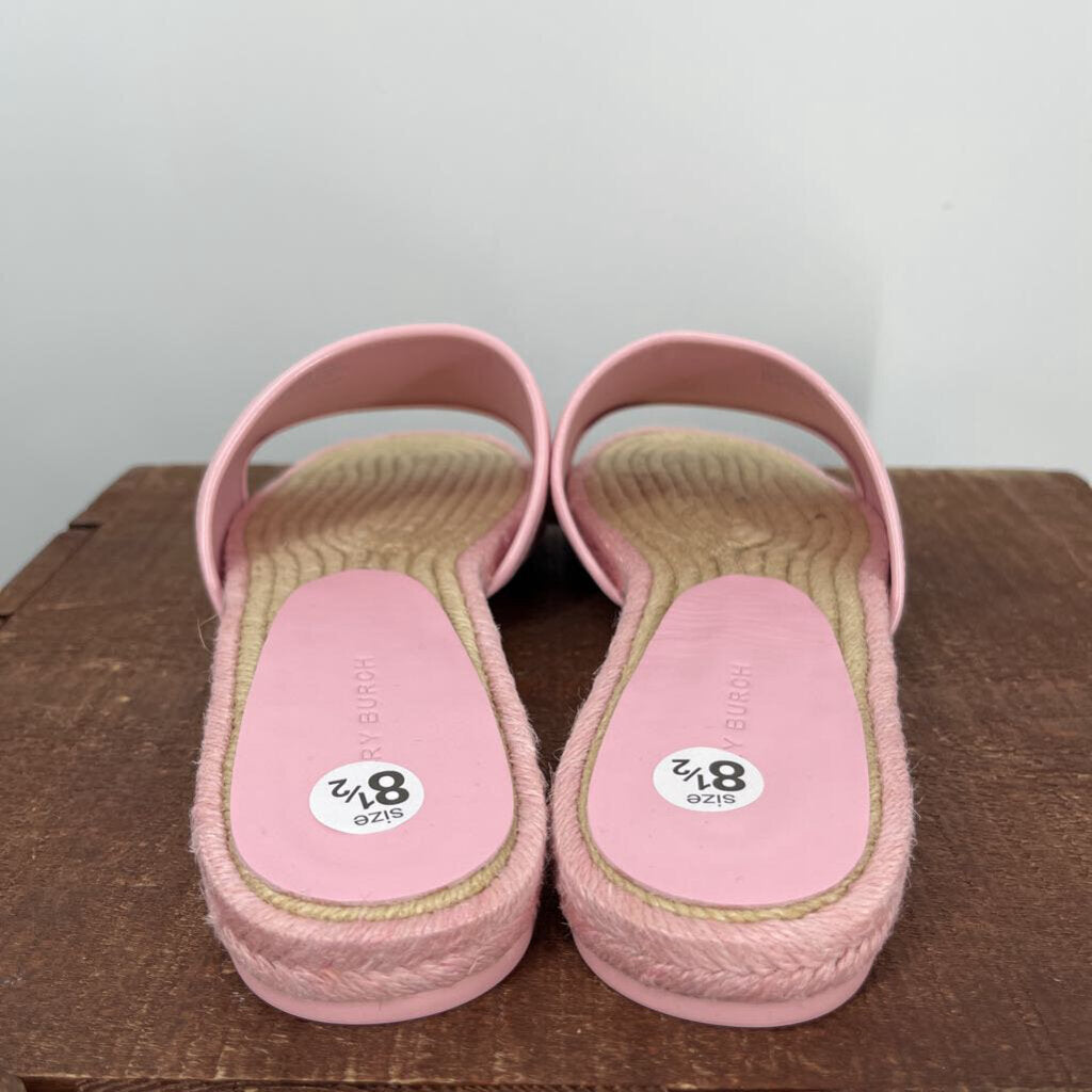 Tory Burch Mono Gram Espadrille Slides