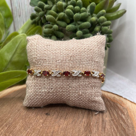 Gem Tennis Bracelet
