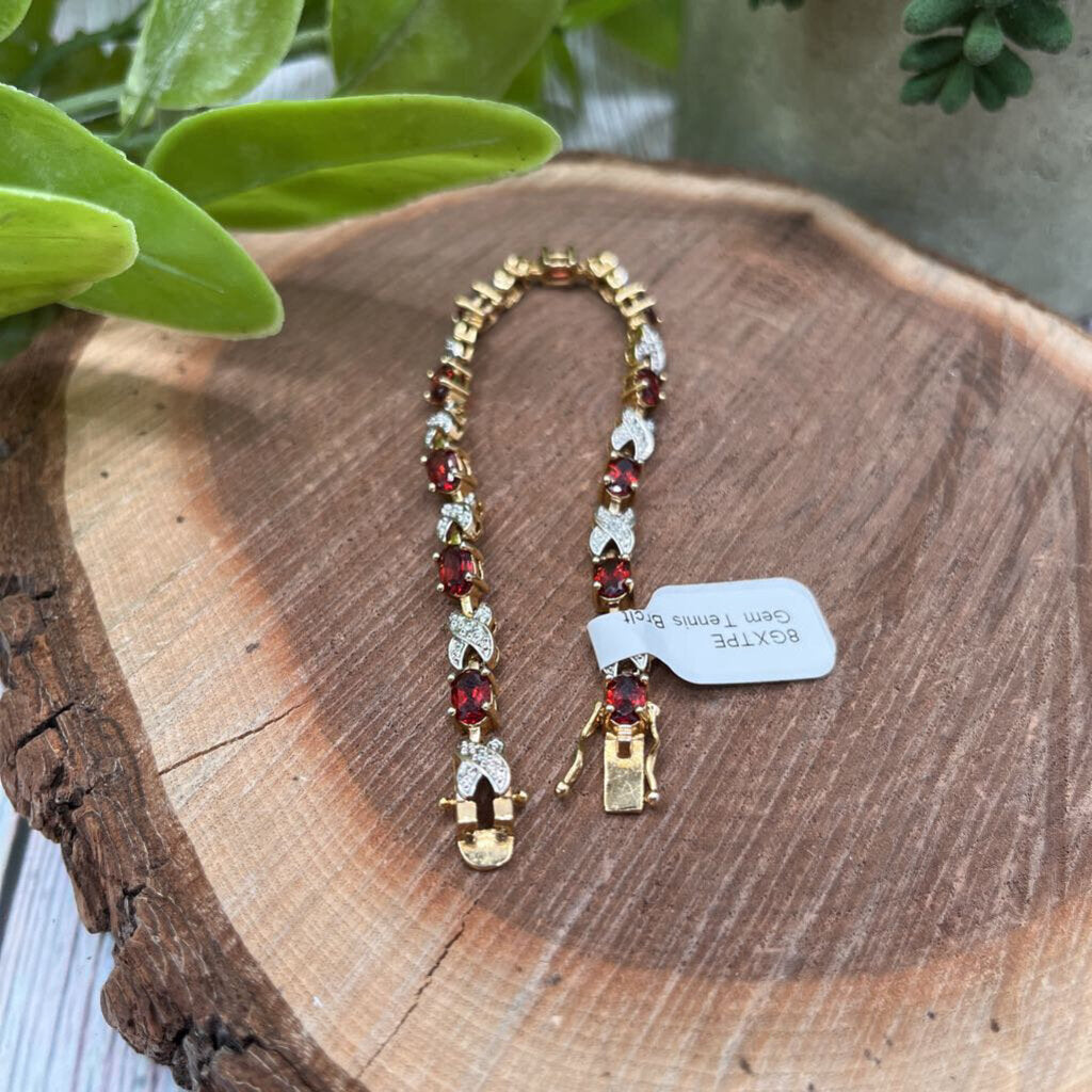 Gem Tennis Bracelet