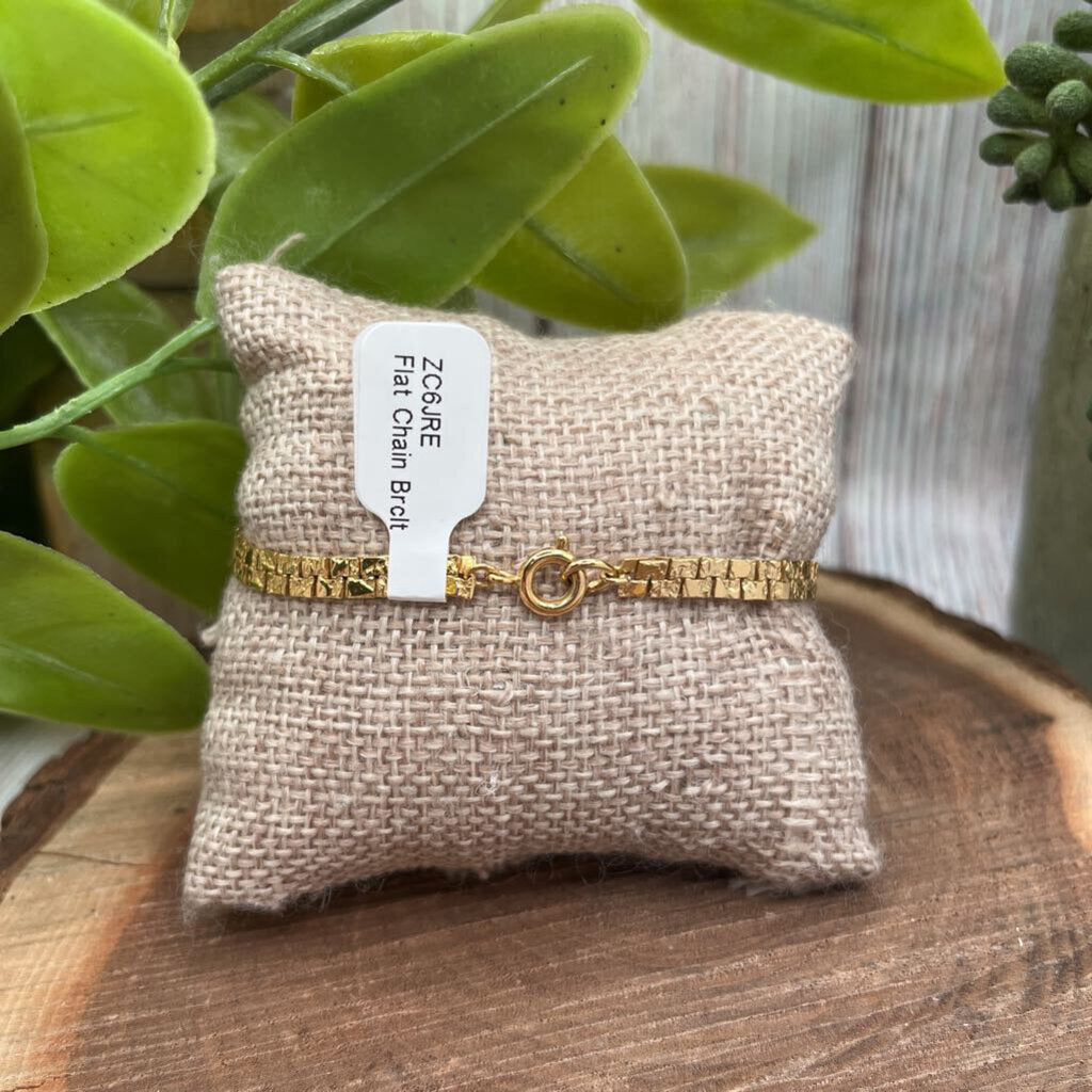 Textured Chain Bracelet