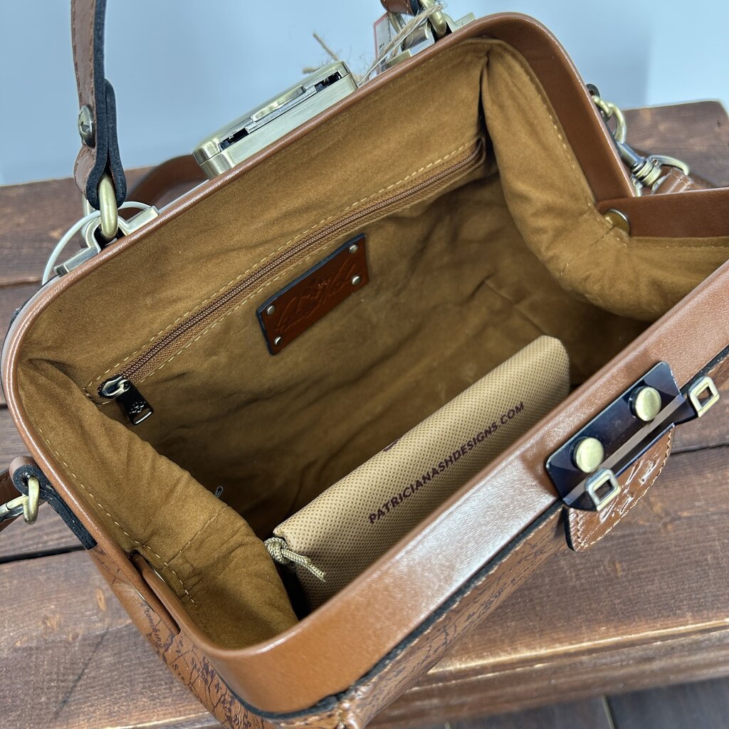 Patricia Nash Map Satchel