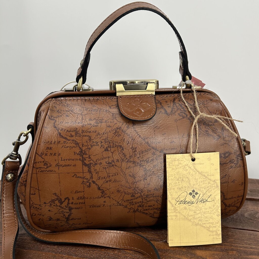 Patricia Nash Map Satchel
