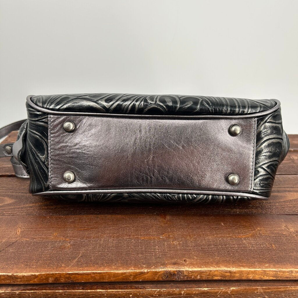 Patricia Nash Metallic Satchel