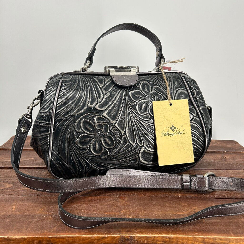 Patricia Nash Metallic Satchel