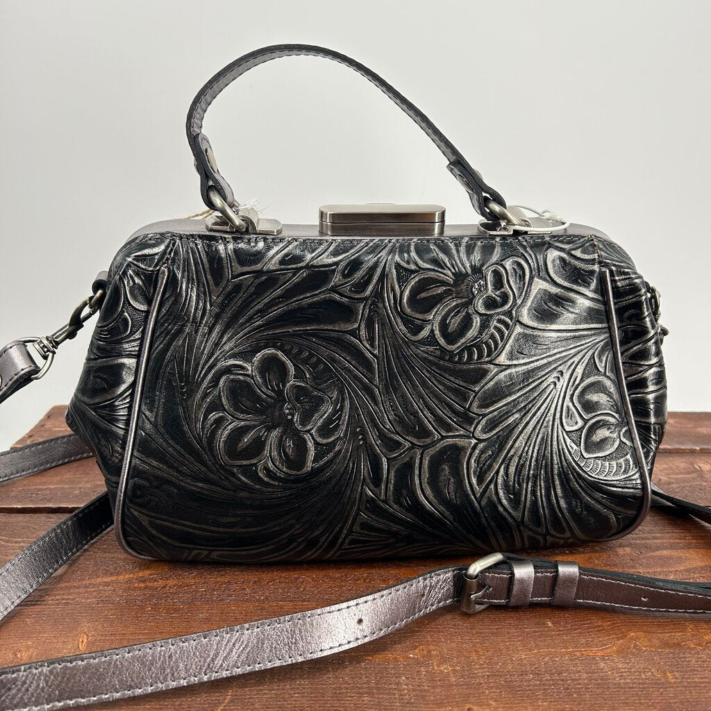 Patricia Nash Metallic Satchel