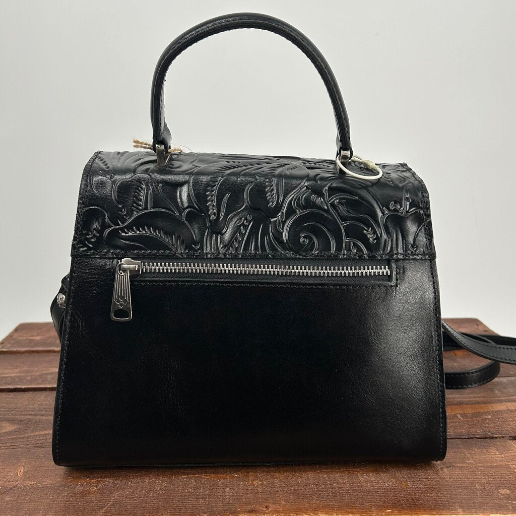 Patricia Nash Tooled Satchel