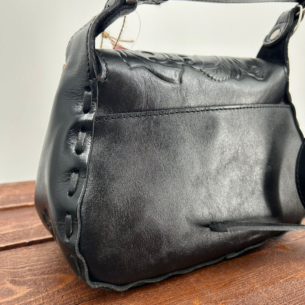 Patricia Nase Rose Tooled Crossbody