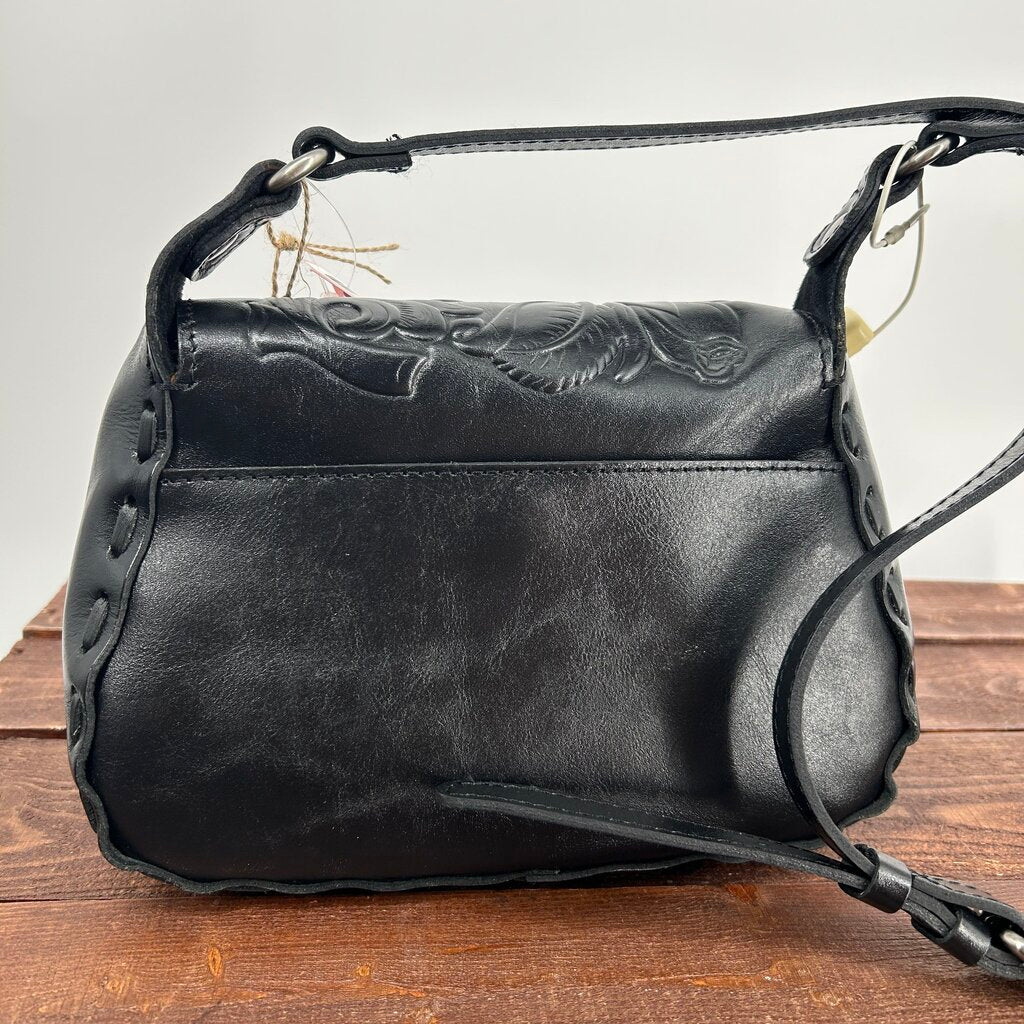 Patricia Nase Rose Tooled Crossbody