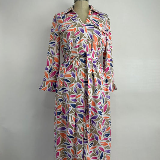 J Mclaughlin Print Maxi Dress