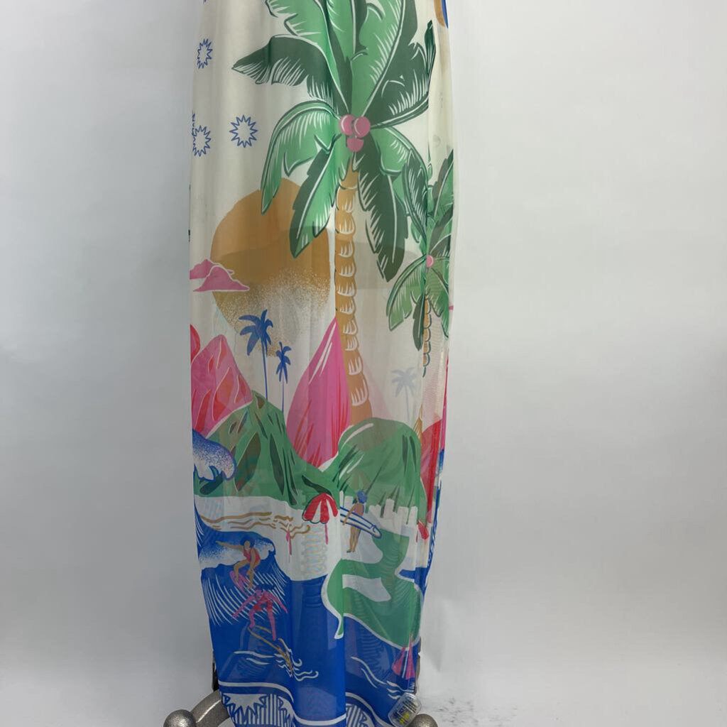 Farm Rio Graphic Mesh 2-pc Dress