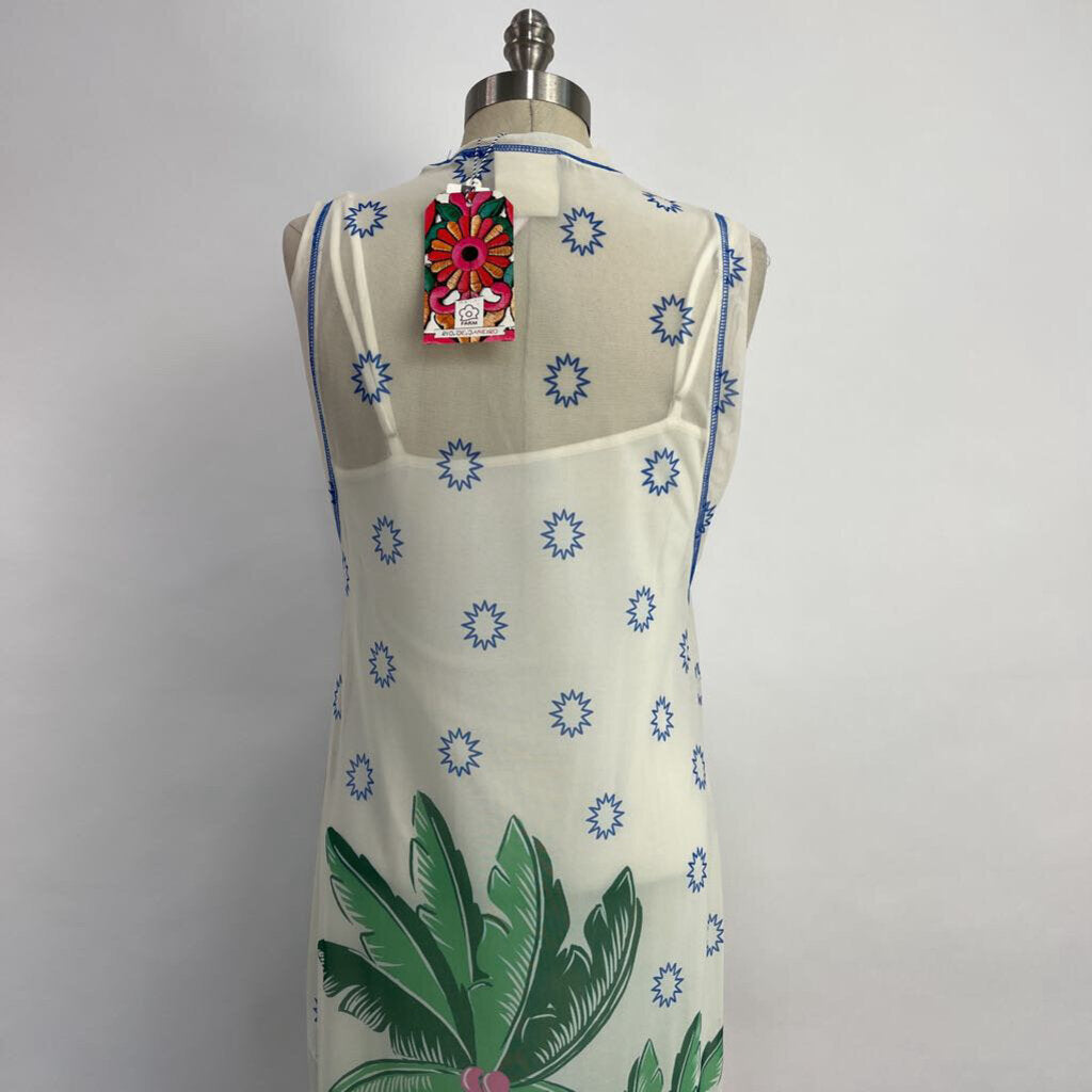 Farm Rio Graphic Mesh 2-pc Dress