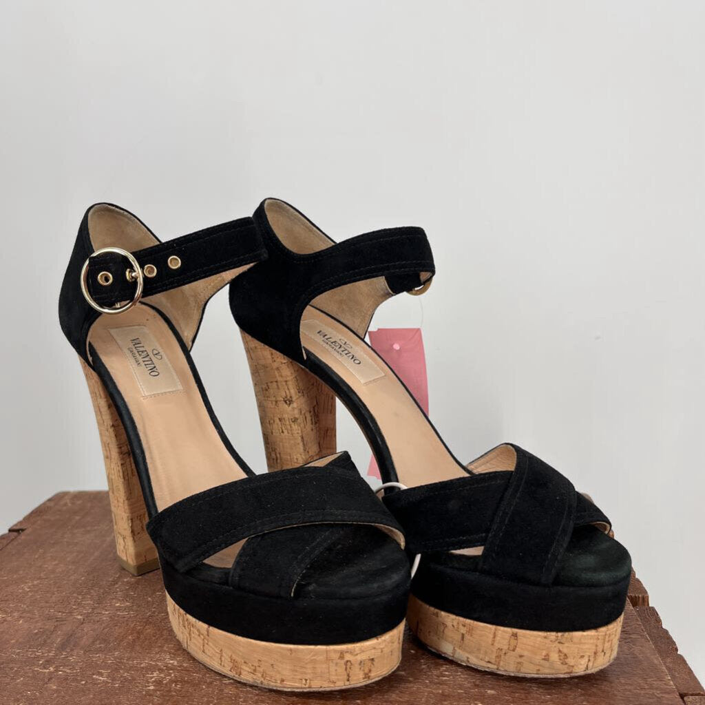 Valentino Platform Heeled Sandal AS IS