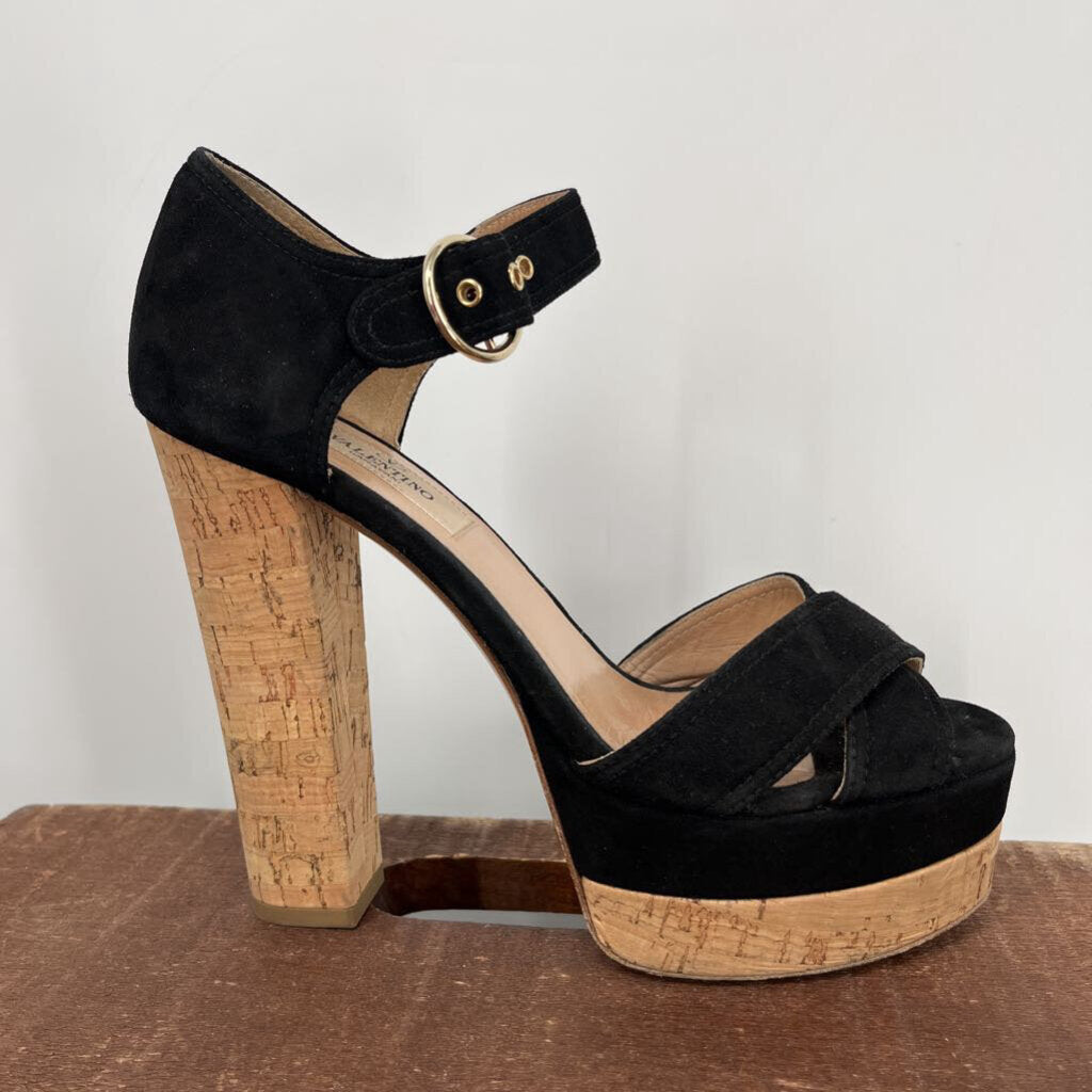 Valentino Platform Heeled Sandal AS IS