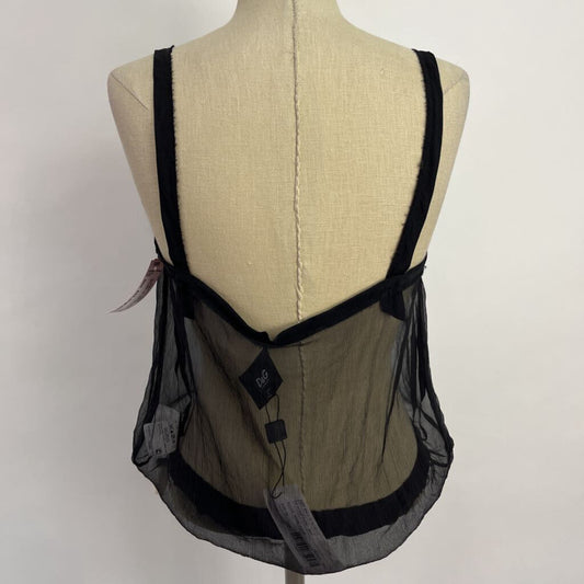D&G Sheer Silk Slvls Shirt