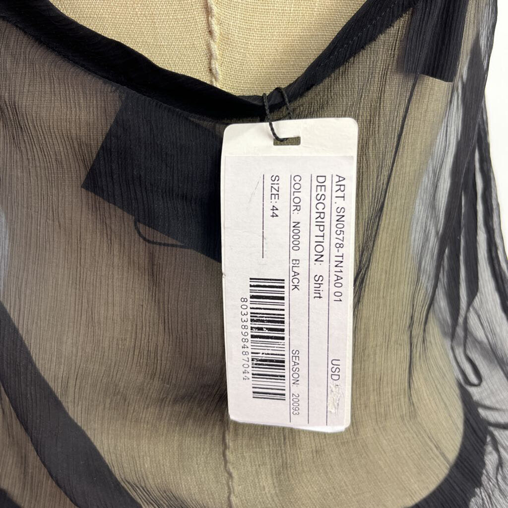 D&G Sheer Silk Slvls Shirt