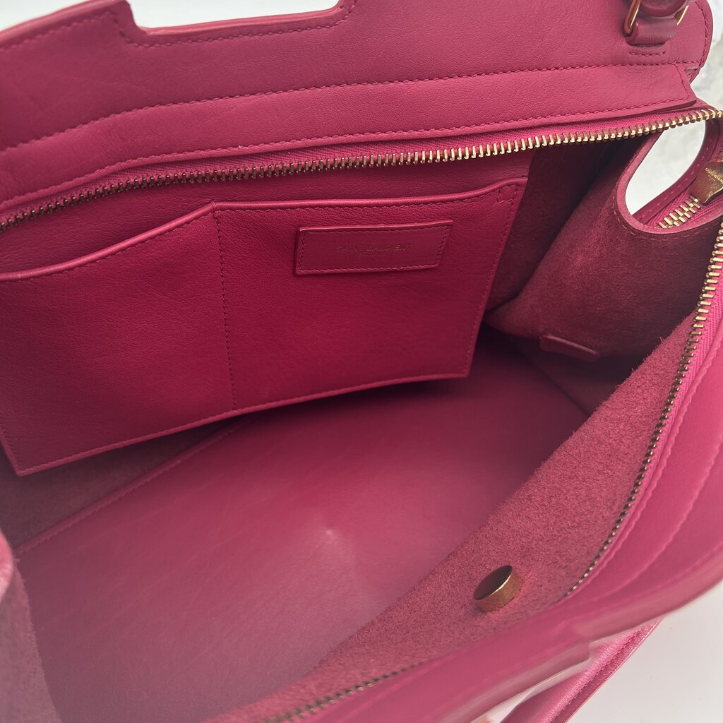 YSL Classic Y Cabas Handbag