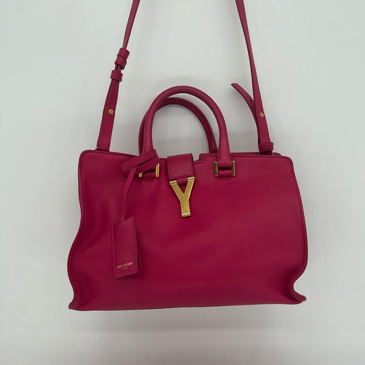 YSL Classic Y Cabas Handbag