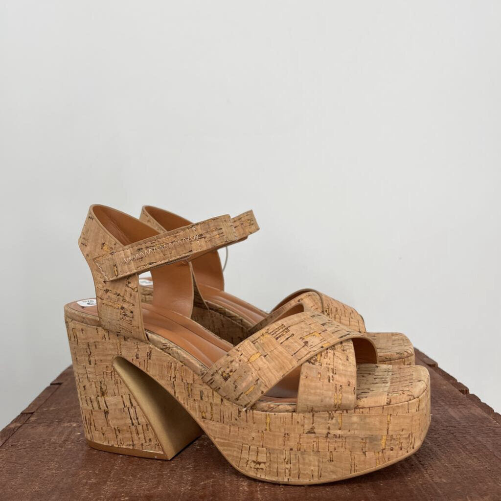 Franco Sarto Cork Sandals
