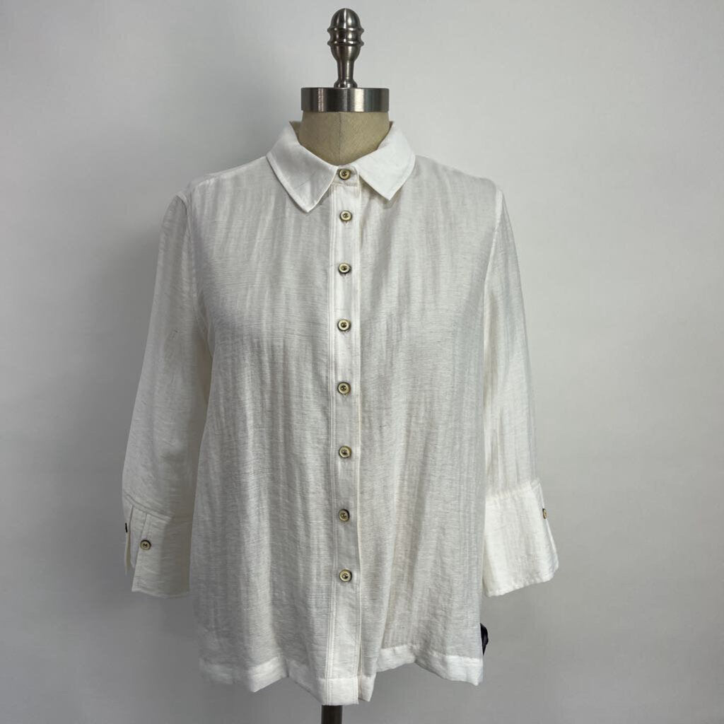 Carine Wang L/s Linen Shirt