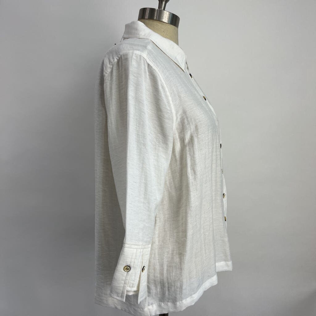 Carine Wang L/s Linen Shirt